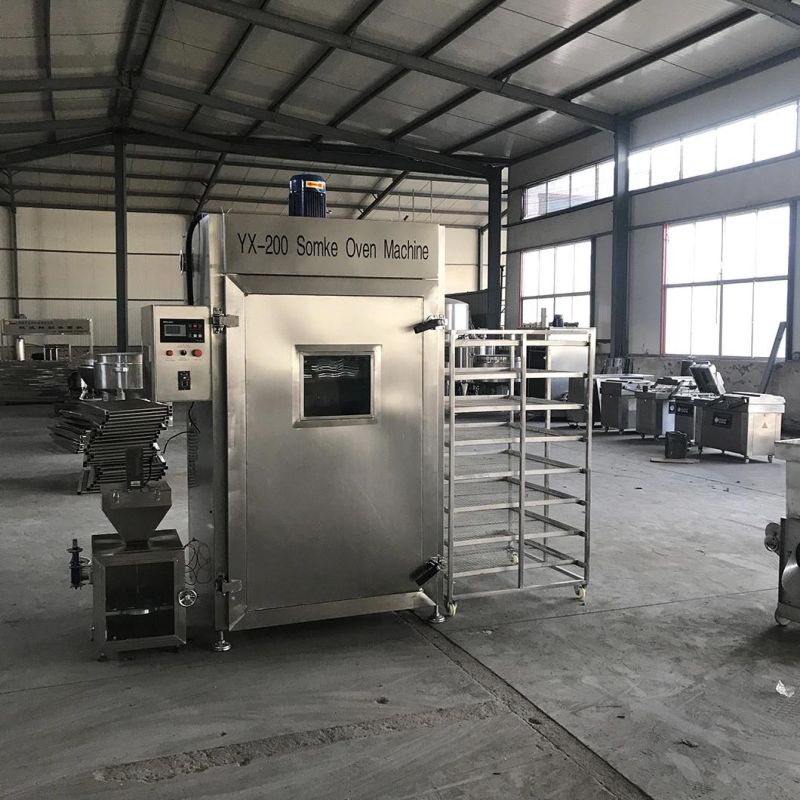 Stainless Fish Smoking and Drying Machine Smokehouse