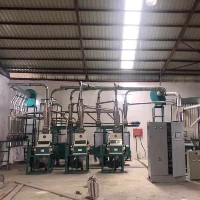 Complete Line of 30t/24h Wheat Flour Milling Machine for Africa