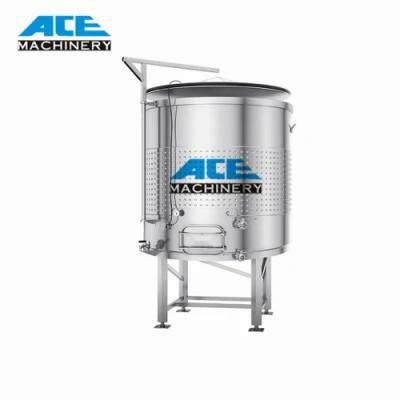 Factory Price Wine Fermenting Equipment 1000 Gallon Glycol Fermenter Stainless Steel ...
