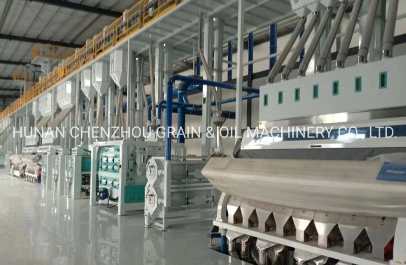 Paddy Husking Machine Parboiled Rice Husker with Automatic Pneumatic Vibration Feeder Mlgq51 for Rice Mill Plant