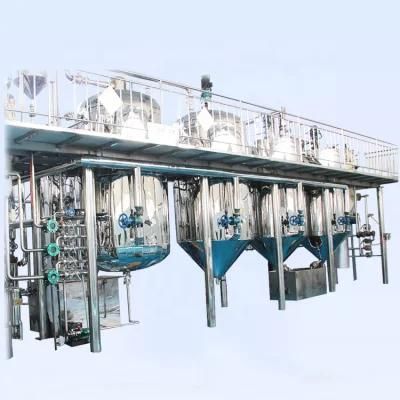 Crude Palm Oil Refinery Plant Crude Cotton Seed Oil Refining Machine