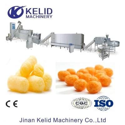 Puffed Corn Snacks Making Machine Snack Food Machine
