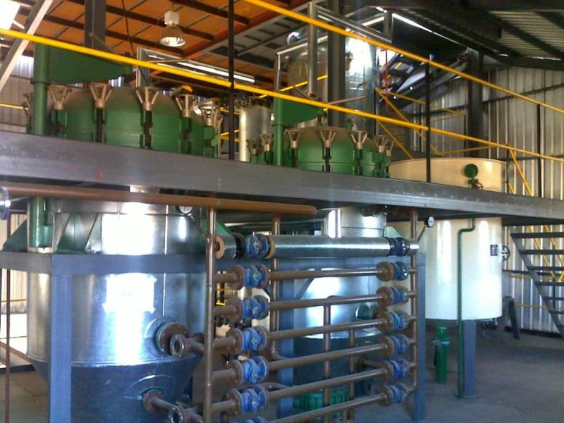 China Vegetable Oil Refinering Plant / Oil Refinery