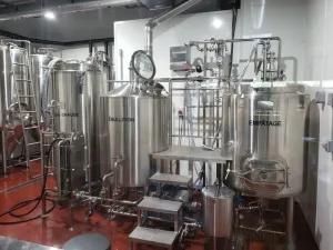 Home Turnkey Brewing Equipment 2000L Brewpub Beer Making Kit
