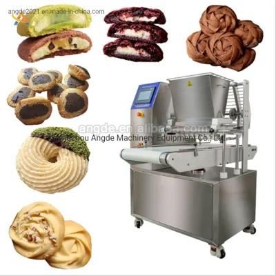 Small Store Chosen Biscuit Cookie Making Machine with PLC Control System Automatic Biscuit ...