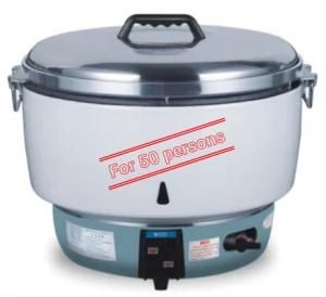 Commercial Gas Rice Cooker 10L ETL Approved 50 Cups Gas Rice Cooker Factory