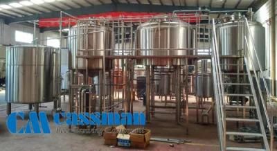 Cassman 2000L 3000L Turnkey Commercial Craft Beer Brewery Brewing Equipment