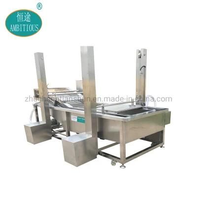Automatic Vegetable Washing Machine with Pressure Washer for Vegetable Processing