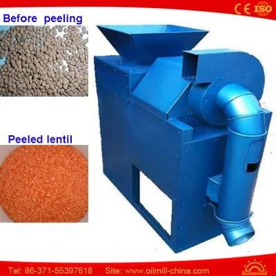 Tk-400 Broad Bean Black Soybean Peas Lentil Peeling Machine