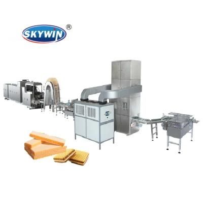 Skywin Wafer Production Line Making Baking Machine Snack