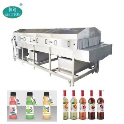 Fruit Wines, Fermented Alcoholic Beverages Pasteurization Machine