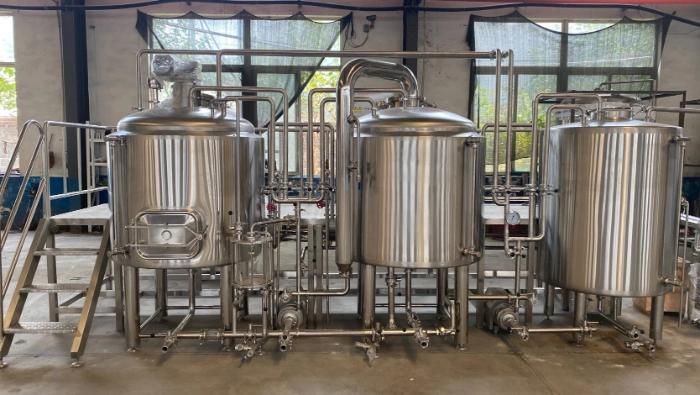 500L 1000L Steam Electric Brewery Industrial Commercial Craft Micro Craft Beer Brewing Equipment