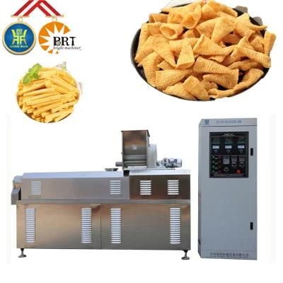 Fried Potato Chips Making Processing Line Manufacturing Plant Snack Extruder