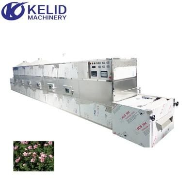 Geraniums Tea Leaves Herbs Drying and Sterilization Dryer Machine