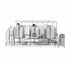 Industrial Commercial Micro Craft Beer Brewing Brewery Making Machine Equipment