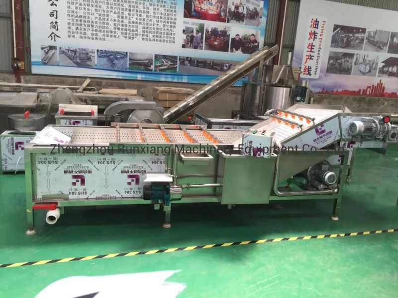 Vegetable Potato Carrot Washing Peeling Sorter Packing Processing Machine (WS)