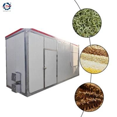 Industrial Hot Air Agricultural Ginger Grain Fish Pellet Drying Dryer Machine
