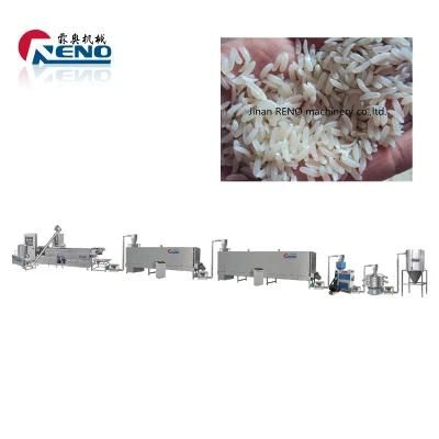 Twin Screw Artificial Rice Machinery Seller