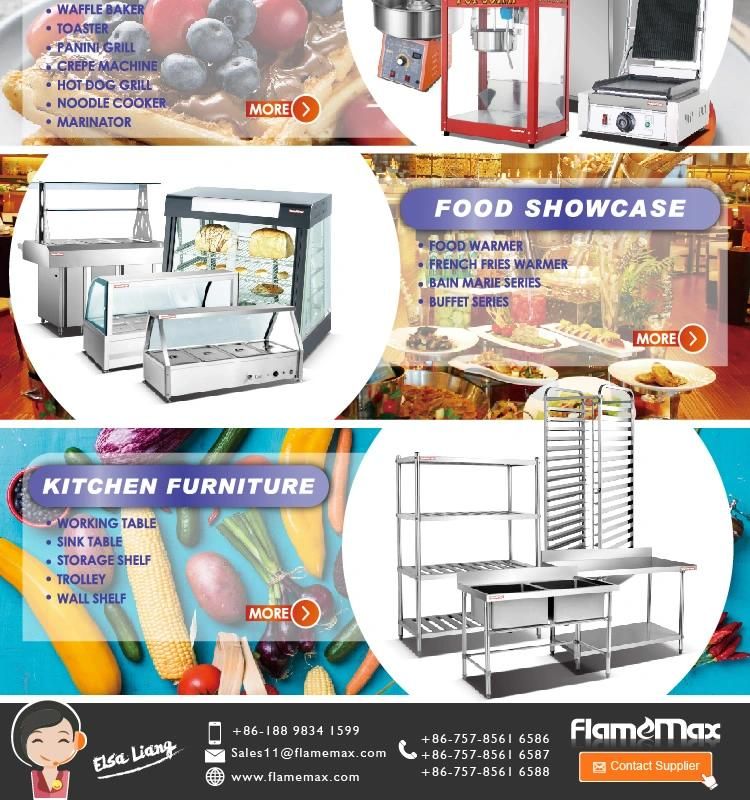 4 Burners Commercial Gas Shawarma Doner Kebab Machine Food Meat Processing Chicken Grill Broiler (HGV-792)