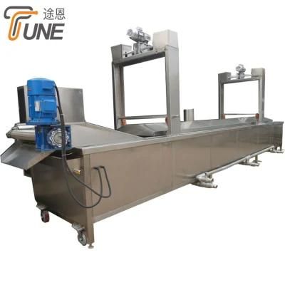 Industrial Fried Fries Machines Frozen French Fries Frying Production Line