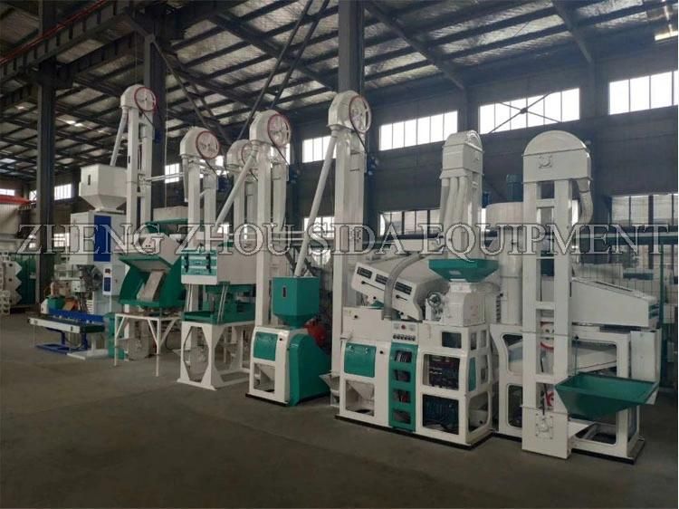 Complete Set Rice Milling Polishing Machinery/50ton Rice Mill Price