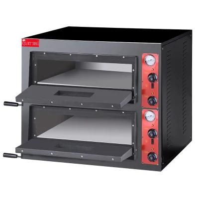 Commercial Catering Equipment Convection Bakery Equipment Electric 2 Deck Pizza Baking ...