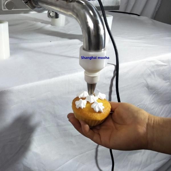 Automatic Croissant Chocolate Cream Injector Puff Injection Equipment Toast Bun Cream Filling Euipment