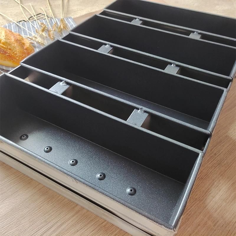 Aluminum Corrugated Toast Box/Loaf Baking Pan for Bakery