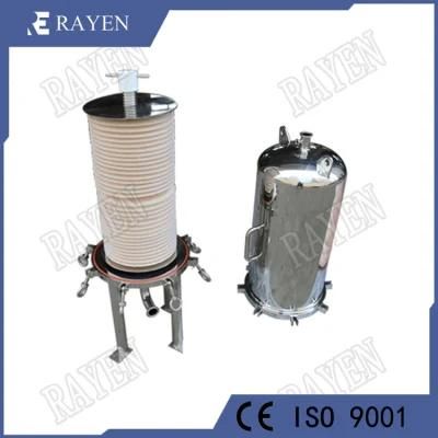 Sanitary Stainless Steel Wine Filter Machine Lenticular Filter