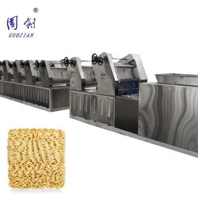 Automatic Instant Noodle Machine/Industrial Non-Fried Instant Ramen Noodle Processing ...