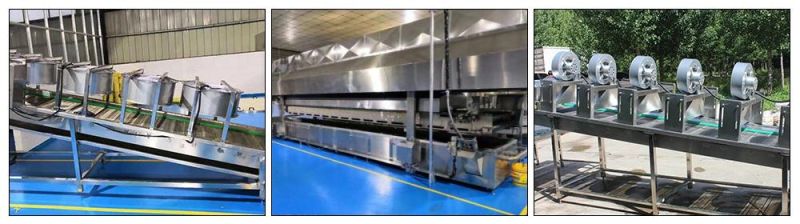 Automatic Snack Potato Chips Making Machine Potato Chips Processing Plant