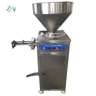 Full Stainless Steel 30L Sausage Stuffer / Sausage Filling and Tying Machine