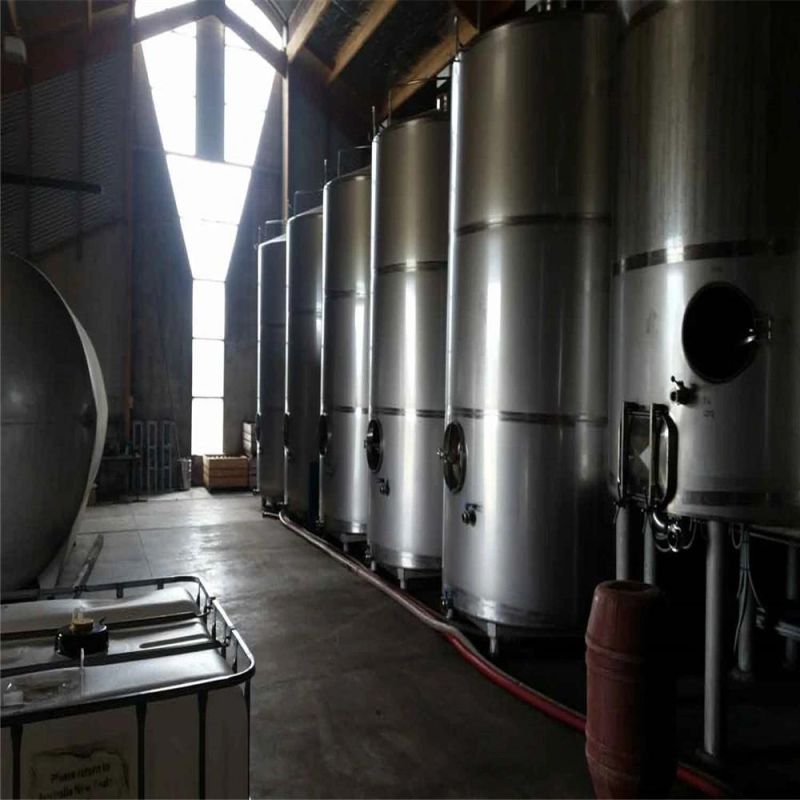 Stainless Fermentation Holding Buffer Heating Cooling Polished Bucket