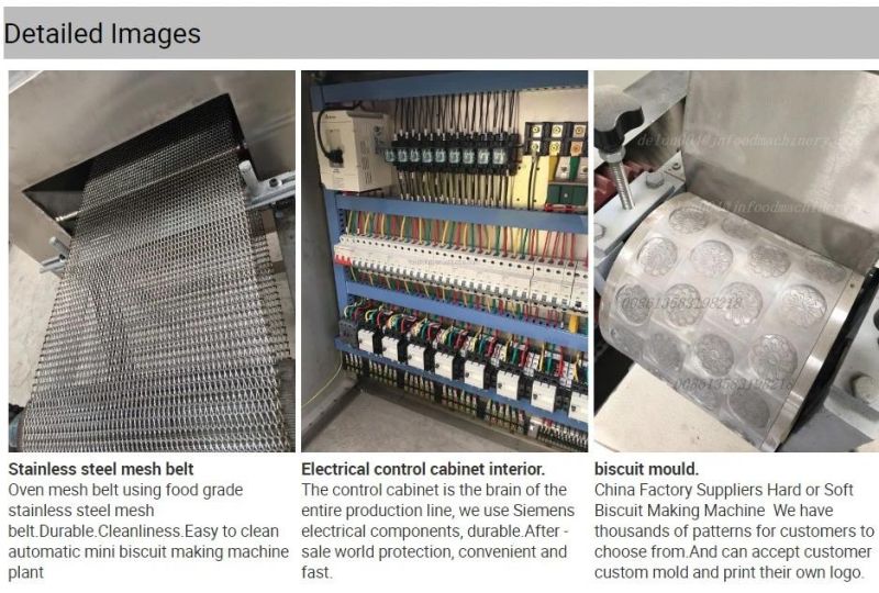 Semi Automatic Biscuits Making Cookies Manufacturing Machine