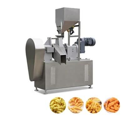 150 Kg/H Baked Cheetos Puffs Kurkure Food Extruder Production Line