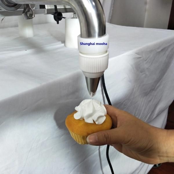 Horizontal Bread Sauce Cream Injector Croissant Chocolate Injecting Filling Equipment