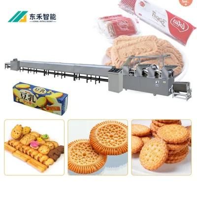 Stainless Steel Hard Biscuit Production Line Cookies Biscuit Making Machine Biscuit ...