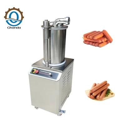 Automatic Hydraulic Sausage Filling Machine Sausage Stuffer Filler Electric Sausage Making ...