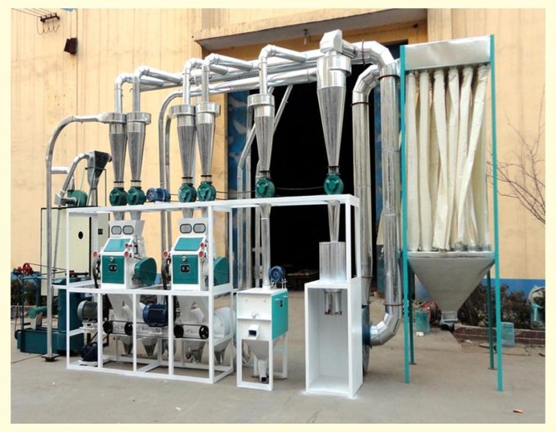 Wheat Flour Milling Automatic Maize Wheat Flour Milling Machine