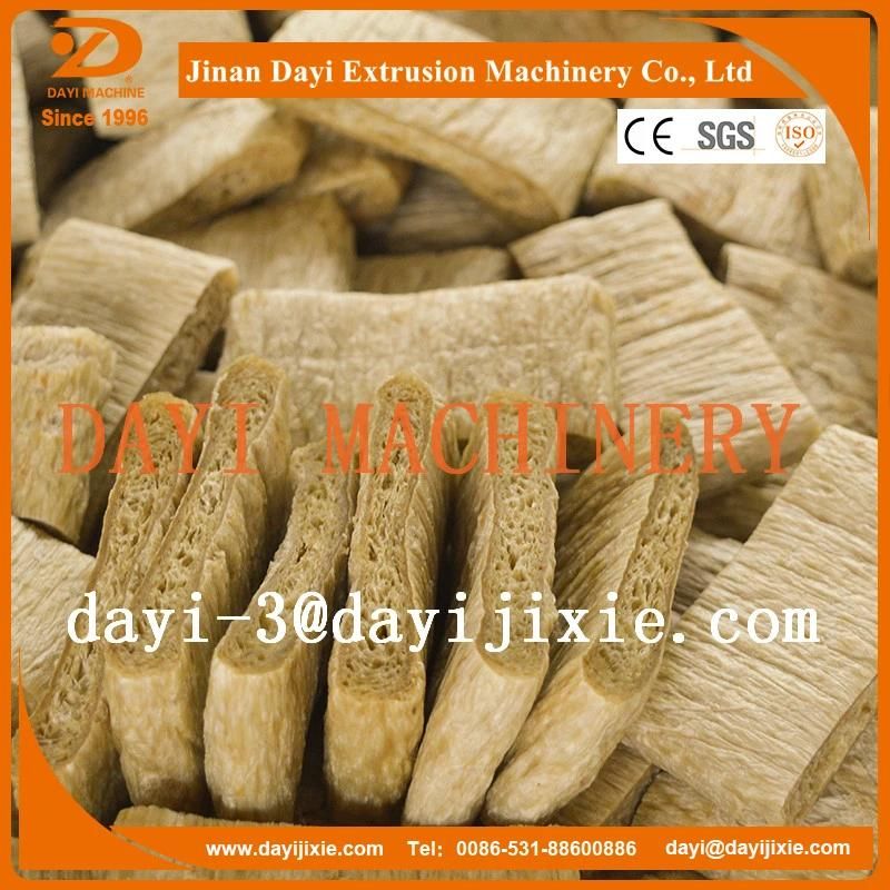 Automatic Soya Nuggets Fiber Vegetarian Soya Protein Processing Line