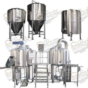 500L Beer Fermentation Tanks Equipment with Cooling Unit for Sale