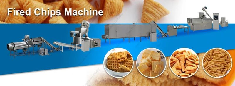 Easy-Operation Bugles Chips Equipment/Fried Chip/Fried Bugle Chips Processing Line