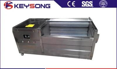 Automatic Brush Style Root Vegetable Potato Washing Machine for Wash and Peeling Potato