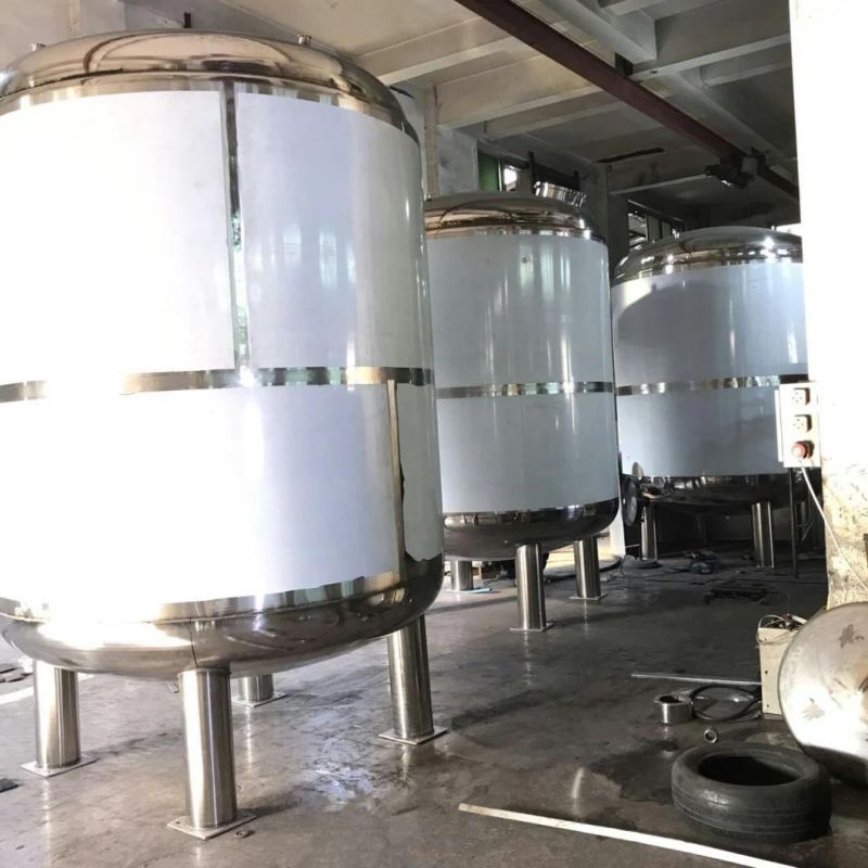 Stainless Steel Various Stainless Steel Vat for Milk Yogurt Juice Processing Line