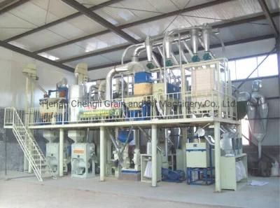 Corn Degerminator Machinery Complete Milling Plant for Maize/Corn Producing 60 Ton/Day