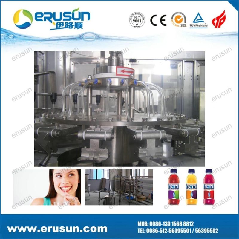 500ml Pet Bottle Orange Juice Hot Filling Machine