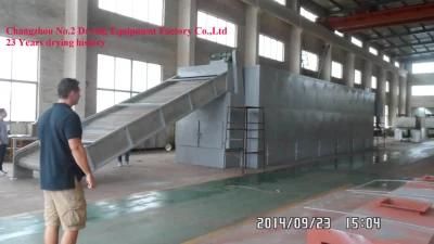 Foodstuff Conveyor Mesh Belt Dryer High Quality Industrial Leafs Continuous Conveyor Mesh ...