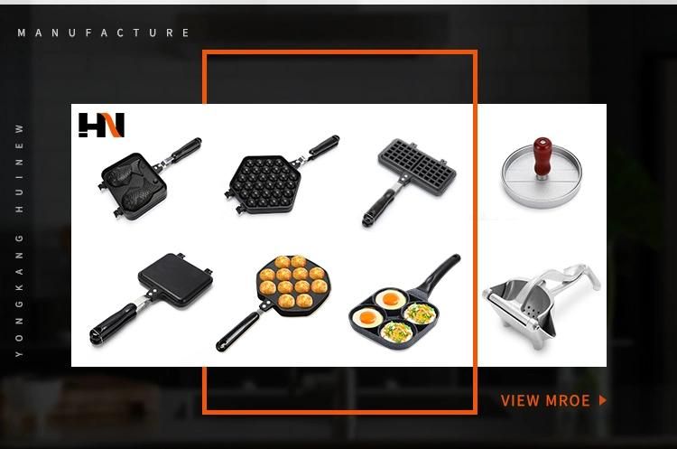 Rectangle Waffle Non-Stick Household Kitchen Gas Double Side Waffle Maker Pan Mould Mold Press Plate Cooking Baking Tool