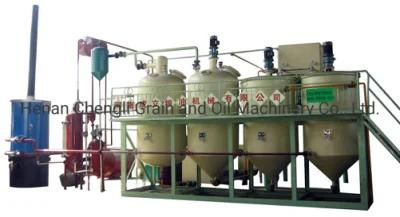 International Standard Soybean Peanut Crude Oil Refining Refinery Machine