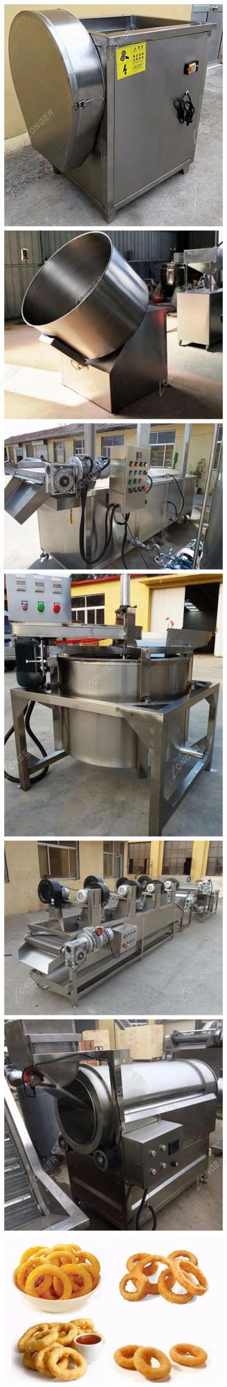 High Efficient Industrial Onion Rings Making Machine